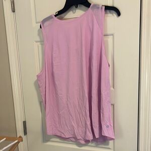 Lululemon sculpt tank in pink/purple. Size 18